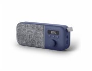 Energy Sistem Fabric Box Radio Navy, trendy přenosné rádio s PLL tunerem