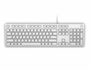 DELL klávesnice KB216/ multimediální/ US/ mezinárodní/ USB/ drátová/ bílá