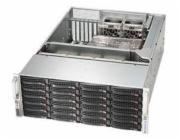 SUPERMICRO 4U chassis 24x 3,5" HS SAS/SATA (singel expanSAS3/12Gb - 8643)+2x2,5" volitelný ,2x1200W (80PLUS Titanium)