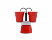 Bialetti Mini Express 2 set Červ. +2 šálky