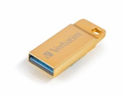 VERBATIM Flash Disk 32GB Metal Executive, USB 3.0, zlatá