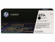 HP 651A Black LJ Toner Cart, CE340A (13,500 pages)