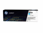 HP 826A Cyan LJ Toner Cart, CF311A (31,500 pages)