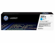 HP 201X High Capacity Cyan LJ Toner Cartridge, CF401X (2,300 pages)