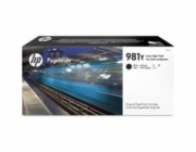 HP 981Y - 343.5 ml - Extra vysoká výtěžnost - černá - originální - PageWide - inkoustová cartridge - pro PageWide Enterprise Color MFP 586; PageWide Managed Color E55650