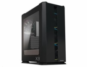 Zalman skříň X3 BLACK / Middle tower / ATX / USB 3.0 / USB 2.0 / průhledná bočnice