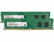 TRANSCEND DIMM DDR4 16GB (Kit of 2) 2666MHz 1Rx16 1Gx16 CL19 1.2V