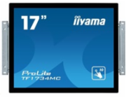 iiyama ProLite TF1734MC-B7X - LED monitor - 17" - open frame - dotykový displej - 1280 x 1024 - IPS - 350 cd/m2 - 1000:1 - 5 ms - HDMI, VGA, DisplayPort - černá