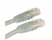 XtendLan Patch kabel Cat 5e UTP 15m - šedý