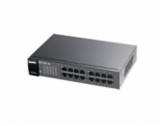 Zyxel GS1100-16 v3 16-port Gigabit Ethernet Switch, fanless