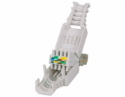 Intellinet konektor RJ45, UTP Cat5e, 1ks samozařezávací, drát i lanko