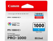 Canon CARTRIDGE PFI-1000C azurová pro ImagePROGRAF PRO-1000 (675 str.)