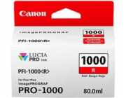 Canon CARTRIDGE PFI-1000R červená pro ImagePROGRAF PRO-1000 (935 str.)