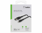 Belkin Lightning nab./sin. kabel 3m, PVC, cerny, mfi cert.