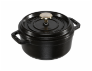 Staub Cocotte 12cm kulaty černý litina