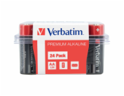 1x24 Verbatim alkalicky Batterie Mignon AA LR6              49505