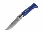 Opinel pocket knife No. 08 Beech Wood, Dark Blue