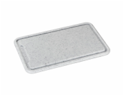 Zassenhaus Carving Board Plastic Light Grey 36x23x1,5cm