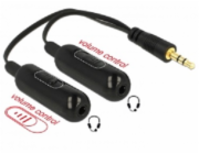 DeLOCK audio kabel 3,5 mm (zástrčka) > 2x 3,5 mm (zásuvka)