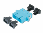 Digitus SC / SC Duplex Coupler, color aqua Zirconia Ceramic Sleeve, Plastic housing, Multimode,inc.fixing material