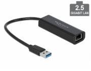 DeLOCK USB 3.2 Gen 1 adaptér, USB-A samec > RJ-45 samice