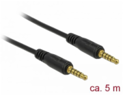 DeLOCK Klinkenkabel 3,5mm 5Pin (Stecker) > 3,5mm 5Pin (Stecker)