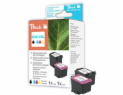 PEACH kompatibilní cartridge HP No 301XL MultiPack, black, color