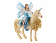 Schleich bayala            42508 Eyela Riding on Golden Unicorn