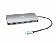 Dokovací stanice i-Tec USB-C Metal Nano 3x Display Docking Station, Power Delivery 100 W C31NANODOCKPROPD