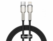 Baseus datový kabel Cafule USB-C/Lightning 1m PD 20W černý