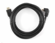 Kábel HDMI 1.4 Male/Male 3m konektor 90°