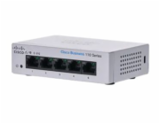 Cisco switch CBS110-5T-D (5xGbE, fanless)