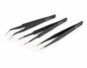 iFixit Precision Tweezers Set Pro, ESD Safe, sada 3 pinzet