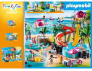 PLAYMOBIL 70610 Family Fun zábavný bazén s rozprašovačem vody