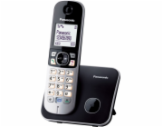 Stolní telefon Panasonic KX-TG6811PDB černo-stříbrný