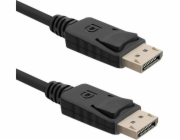 Qoltec DisplayPort – kabel DisplayPort 2m černý (50453)