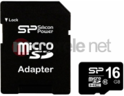 Silicon Power SP016GBSTH010V10SP memory card 16 GB MicroSDHC UHS-I Class 10