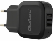 Qoltec Smartphone / Tablet 3xUSB nabíječka (50191)