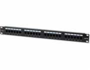 Techly 1U UTP 24xR J45 Cat.5e, patch panel