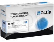 Actis Toner TH-49X pro tiskárny HP, Canon, Náhradní toner HP 49X Q5949X, Canon CRG-708H; Standardní; 6000 stran; černý