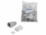 LOGILINK MP0023 LOGILINK - Plug Connector Cat.6 RJ45 100pcs. set, unshielded, grey