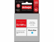 Activejet ACC-581PBNX ink for Canon printer; Canon CLI-581PB XL replacement; Supreme; 11 70 ml; photo blue