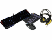 iBOX Aurora Gaming SET-1 + sluchátka + podložka (IZGSET1)