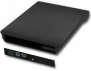 Qoltec Pocket pro 12,7 mm SATA CD / DVD optickou mechaniku - USB 3.0 (51867)