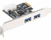 Lanberg PCI-Express řadič - 2x USB 3.0 (PCE-US3-002)