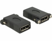 Delock AV adaptér DisplayPort - DisplayPort černý (85123)