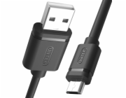 UNITEK Y-C435GBK USB kabel USB 2.0 3 m USB A Micro-USB B Černá