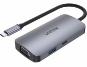 UNITEK P5 Trio USB 3.2 Gen 1 (3.1 Gen 1) Type-C Grey