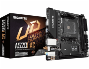 GIGABYTE MB Sc AM4 A520I AC, AMD A520, 2xDDR4, 1xDP, 2xHDMI, WI-FI, Mini-ITX