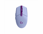 Logitech G G305 - Myš - optický - 6 tlačítka - bezdrátový - 2.4 GHz - bezdrátový přijímač USB - šeřík